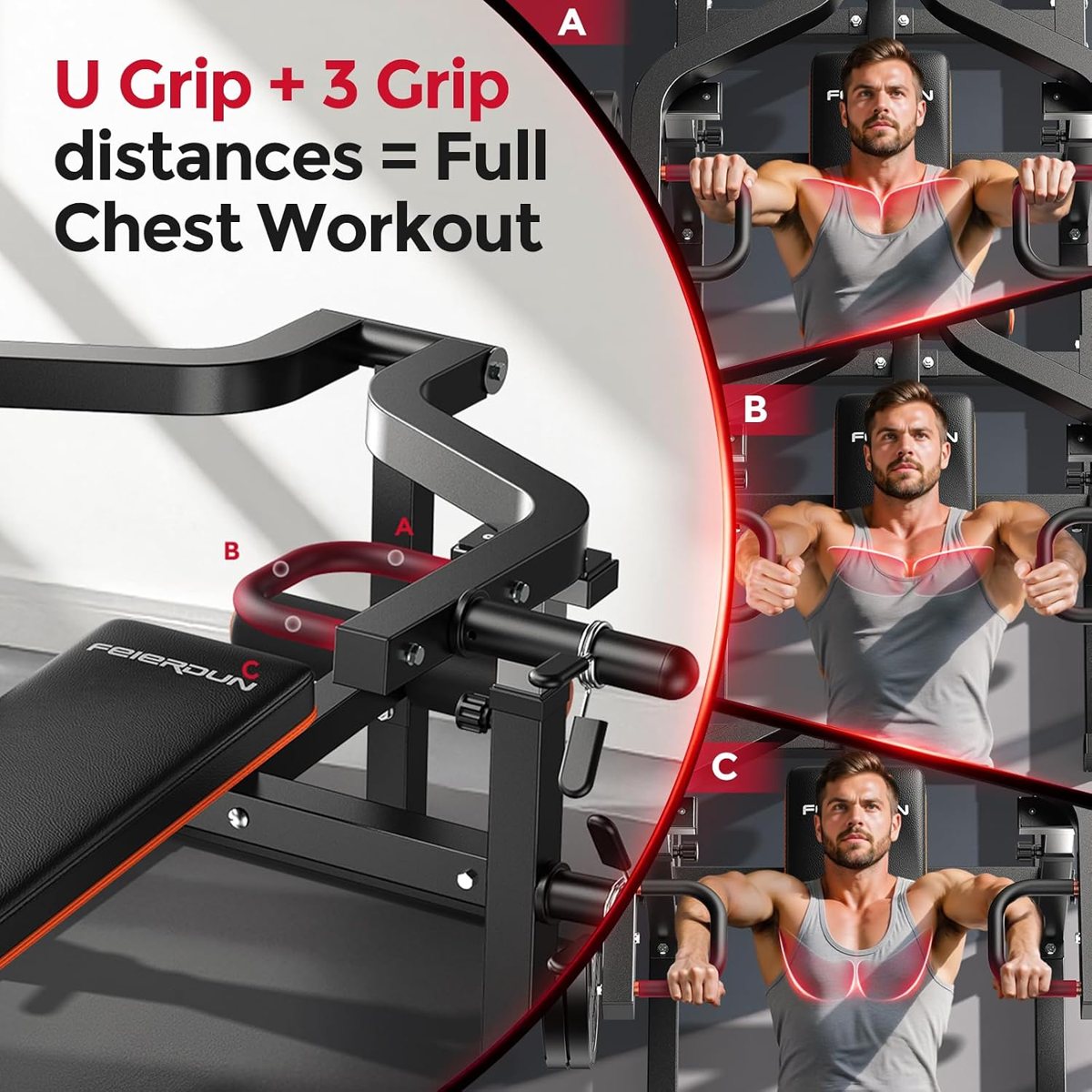 Spotter arms built in